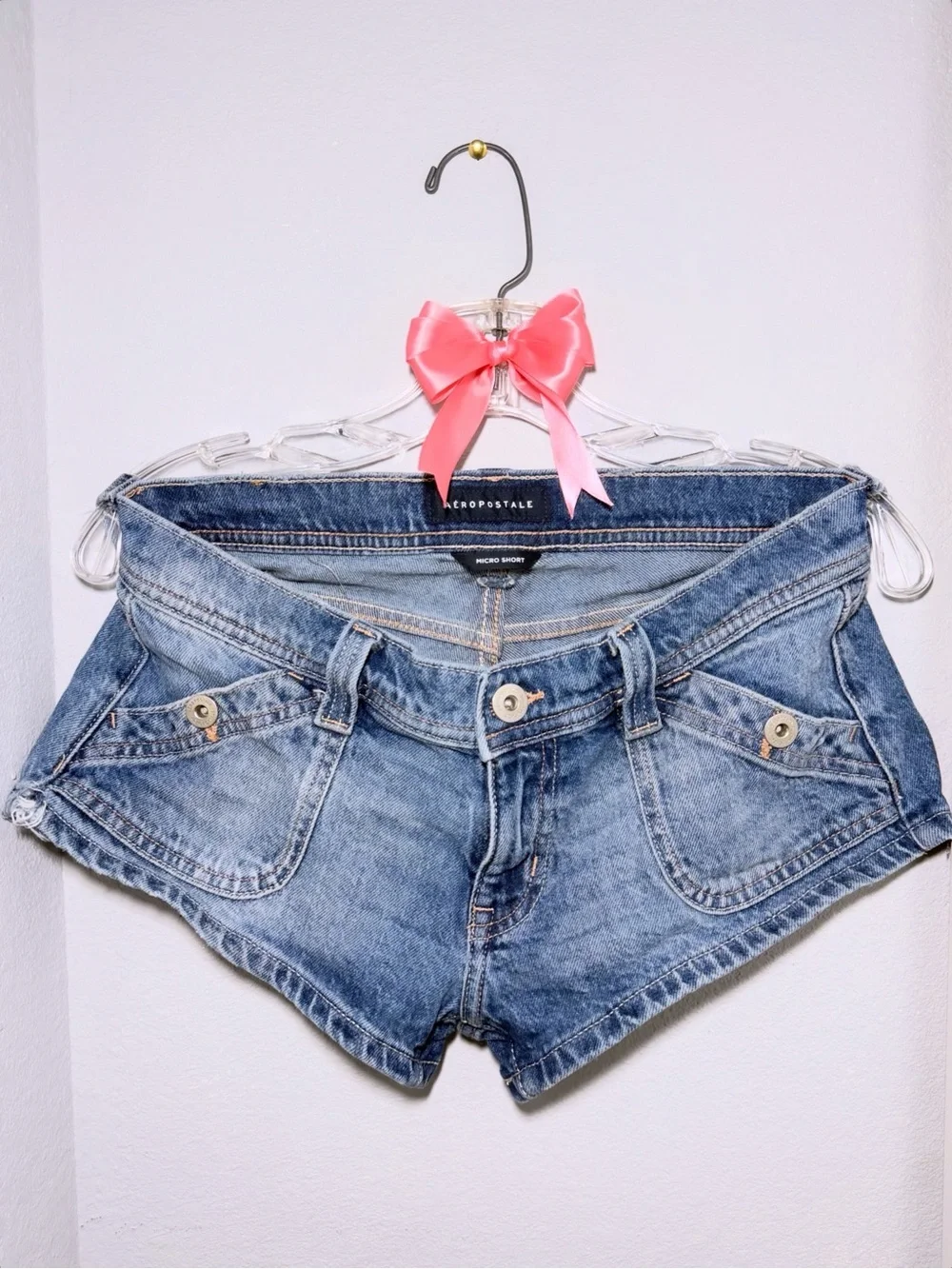! Aeropostale Denim Micro Shorts !